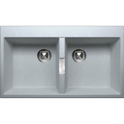 Мойка кухонная Tolero Loft TL-862 серый металлик 474018