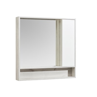 Зеркало со шкафом Aquaton Флай 100 1A237802FAX10, Белый Дуб крафт