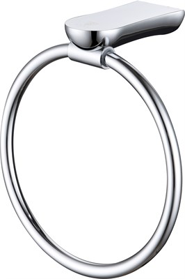 Полотенцедержатель кольцо Rush Luson (LU16510) - фото 345260