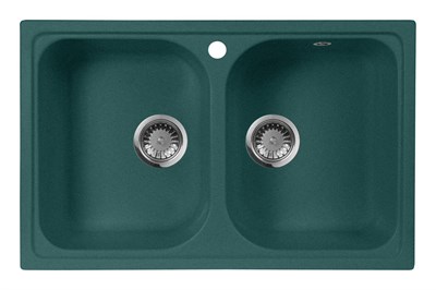 Мойка кухонная AquaGranitEx M-15 (305) зеленый