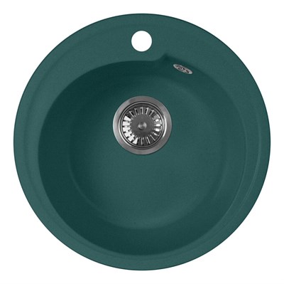 Мойка кухонная AquaGranitEx M-45 (305) зеленый (Код товара:47734) - фото 382091