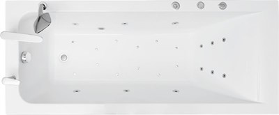Акриловая ванна Aquanet Bright 175x75 (г/м, сп/м, а/м, к/б, lguassu) (00242379)