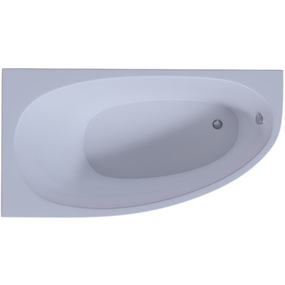 Акриловая ванна Aquatek Дива 170х90 L DIV170-0000002 без панелей, каркаса и слив-перелива