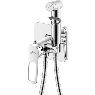 Гигиенический душ со смесителем Rossinka RS46-51, Хром