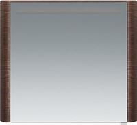Зеркальный шкаф с подсветкой Am.Pm Sensation M30MCR0801NF правосторонний, орех текстурированный (M30MCR0801NF)