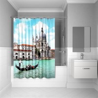 Штора для ванной комнаты IDDIS Venice moments 180*200 см полиэстер