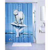 Штора для ванной комнаты 200*180 см полиэстер polar bear IDDIS SCID180P