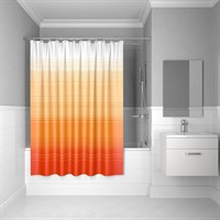 Штора для ванной комнаты IDDIS Horizon 200*200 см Orange Horizon