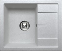 Мойка кухонная Tolero Classic R-107 серый металлик 825040
