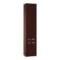 Шкаф - колонна Aquaton Ария подвесная темно-коричневый