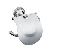 Держатель туалетной бумаги Fixsen Bogema FX-78510, Хром, Белый
