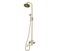 Комплект двухручковый для ванны и душа Bronze de Luxe ROYAL (10121DDF)