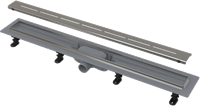 Душевой лоток Alcaplast Simple APZ18-550M с решеткой Нержавеющая сталь матовая