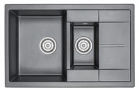 Кухонная мойка Granula GR-7802, Черная