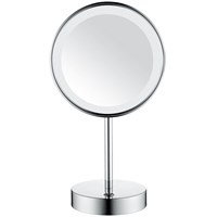 Косметическое зеркало Art&Max AM-M-062-CR с подсветкой с увеличением Хром