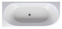 Акриловая ванна Aquanet Family Elegant A 180x80 3805N Matt Finish (панель Black matte) (3805-N-MW-MB)