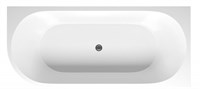 Акриловая ванна Aquanet Family Elegant B 180x80 3806N Gloss Finish (панель Black matte) (3806-N-GW-MB)