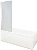 Шторка для ванны Aquanet AQ1 L, матовое стекло (00161912)