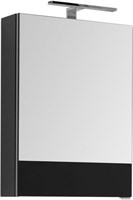 Зеркало-шкаф Aquanet Верона 50 черный (00207764)