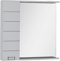 Зеркало-шкаф Aquanet Доминика 90 R LED белый (00176571)