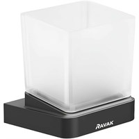 Стакан для зубных щеток Ravak 10° X07P557, Черный матовый