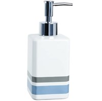 Дозатор жидкого мыла Fixsen Dony FX-232-1, Белый Синий Серый