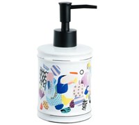 Дозатор жидкого мыла Fixsen Art FX-620-1, Белый Цветной