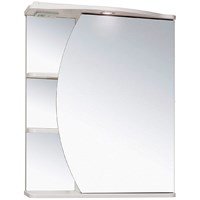 Зеркальный шкаф Runo Линда 60 R 00000001082 с подсветкой Белый