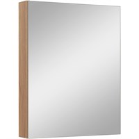 Зеркальный шкаф Runo Лада 40 00-00001193 Дуб серый