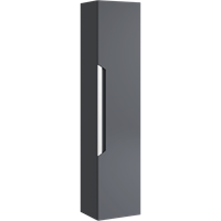 Шкаф-пенал Aqwella Cube 30см серый CUB0503GR