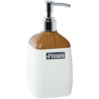 Дозатор для жидкого мыла Fixsen White Wood FX-402-1, Белый