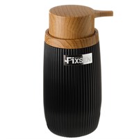 Дозатор для жидкого мыла Fixsen Black Boom FX-411-1 Черный