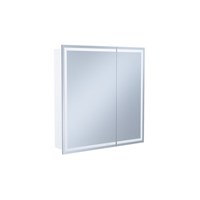 Шкаф-зеркало с подсветкой, 80 см, Zodiac, IDDIS,