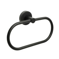 Полотенцедержатель кольцо черный Fixsen Comfort  Black