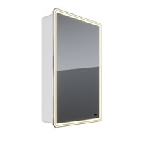 Зеркальный шкаф Lemark Element 50 LM50ZS-E с подсветкой, Белый