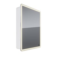 Зеркальный шкаф Lemark Element 60 LM60ZS-E с подсветкой, Белый