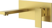 Смеситель для раковины DK встраиваемый настенный матовое золото Bayern.Liszt
