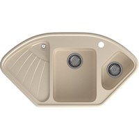 Кухонная мойка GranFest Corner C-1040E кашемир, 103.9 x 56 см, цвет кашемир C-1040E кашемир