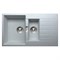 Мойка кухонная Tolero Loft TL-860 серый металлик 473936