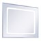 Зеркало Aquaton Римини 100 1A136902RN010 с подсветкой с сенсорным выключателем с подогревом