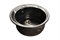 Мойка для кухни GranFest RONDO R-520  (R-520  черный) 520x520 (Код товара:42792) - фото 357459