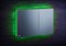Кнопки смыва AlcaPlast FLAT ALUNOX-ILLUMINATED AIR с подсветкой металл-матовый, цвет зеленый - фото 377430