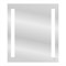 Зеркало Cersanit BASE 020 70 с подсветкой прямоугольное (KN-LU-LED020*70-b-Os) - фото 378682