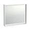 Зеркало Cersanit LOUNA 80 с подсветкой прямоугольное универсальная белый (SP-LU-LOU80-Os) - фото 378729
