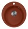 Мойка кухонная AquaGranitEx M-05 (334) красный марс (Код товара:47539) - фото 381311