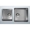 Мойка кухонная Tolero Twist TTS-840 серый металлик 474339