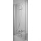 Шторка на ванну Jacob Delafon Struktura 80x140 E6D042-GA профиль, Хром стекло прозрачное