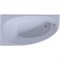 Акриловая ванна Aquatek Eco-friendly Дива 160х90 L DIV160-0000001 без панелей, каркаса и слив-перелива